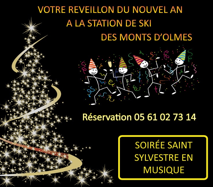 Invitez vous au Monts d'Olmes pour le réveillon de nouvel an 2019