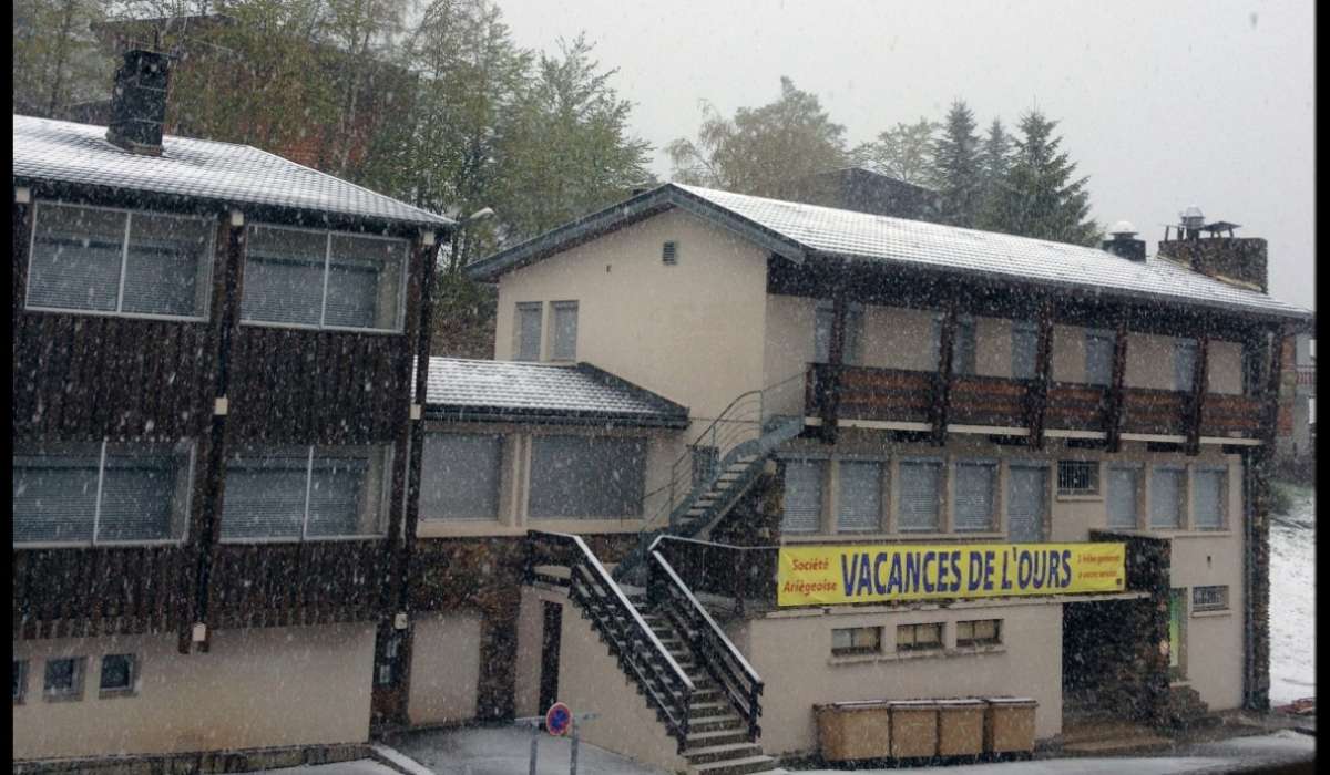 Chalet le Grand Tétras, les premières neiges