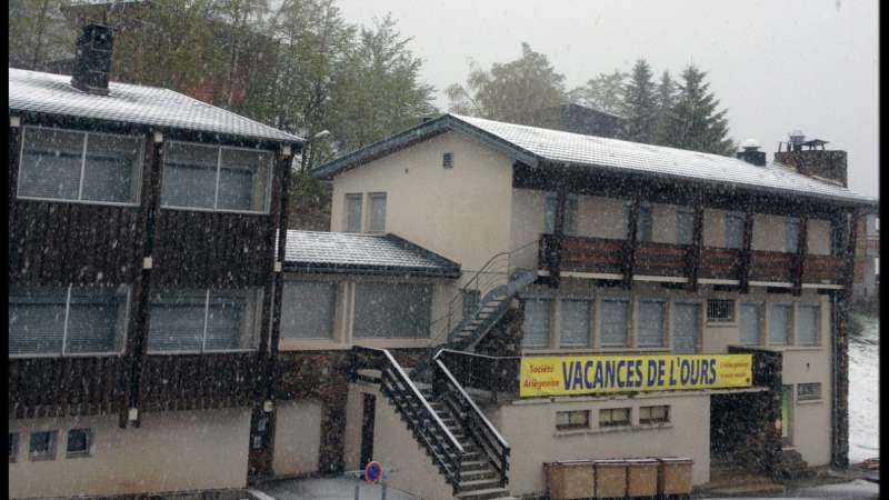 Chalet le Grand Tétras, les premières neiges